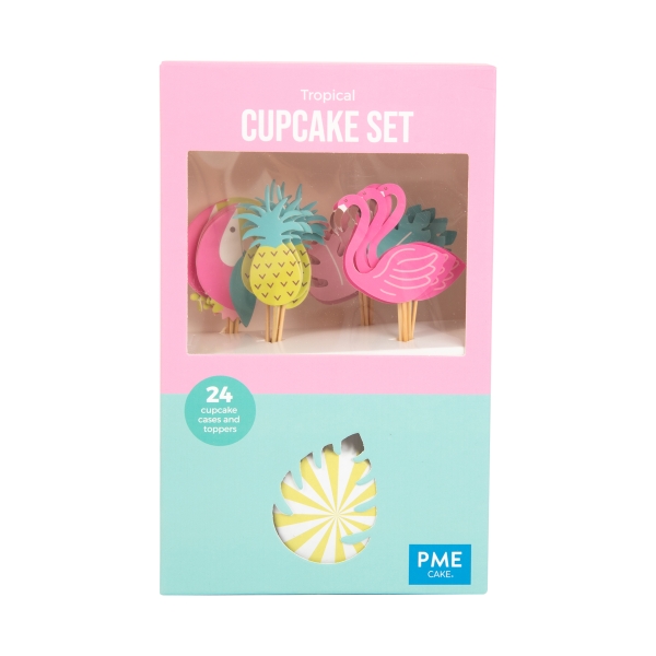Cupcake Set - Tropical